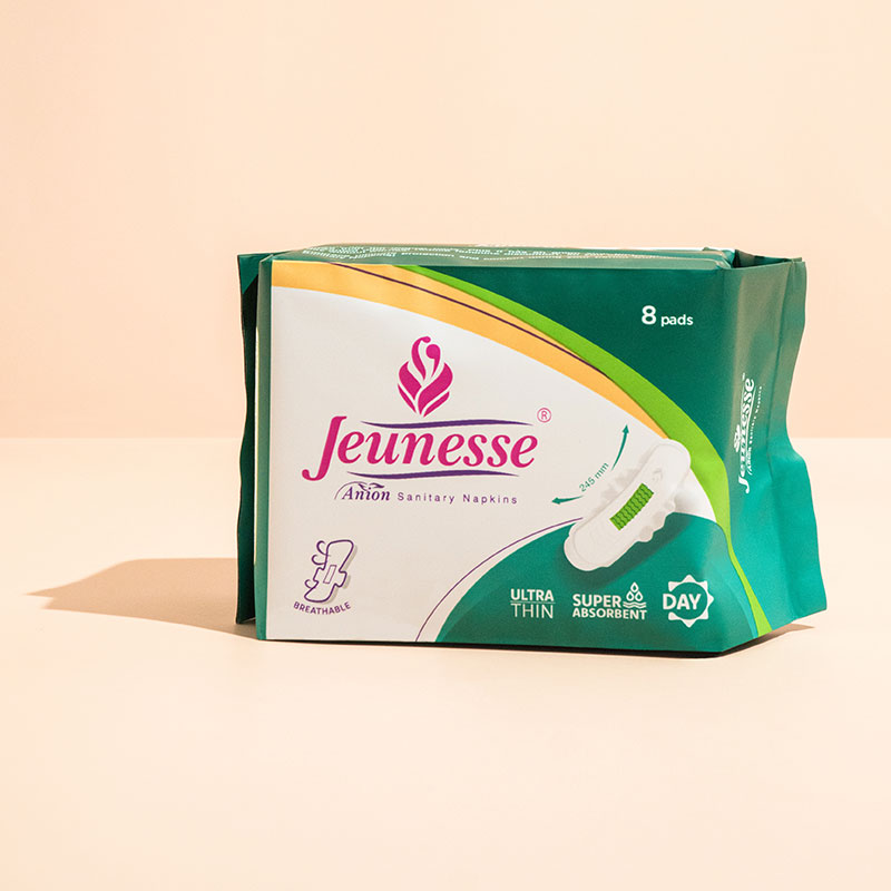 Jeunesse Anion ultra-thin day pads – breathable everyday protection